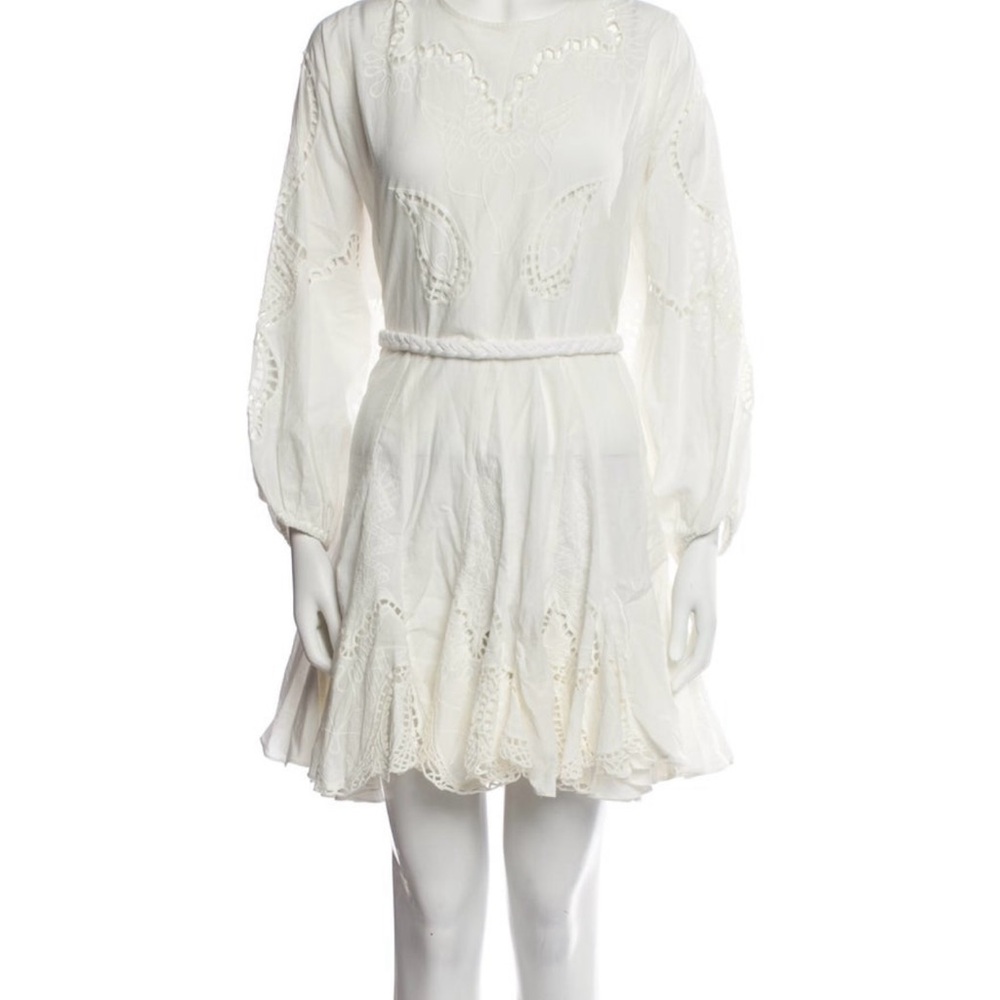 Rhode Ella white mini dress
